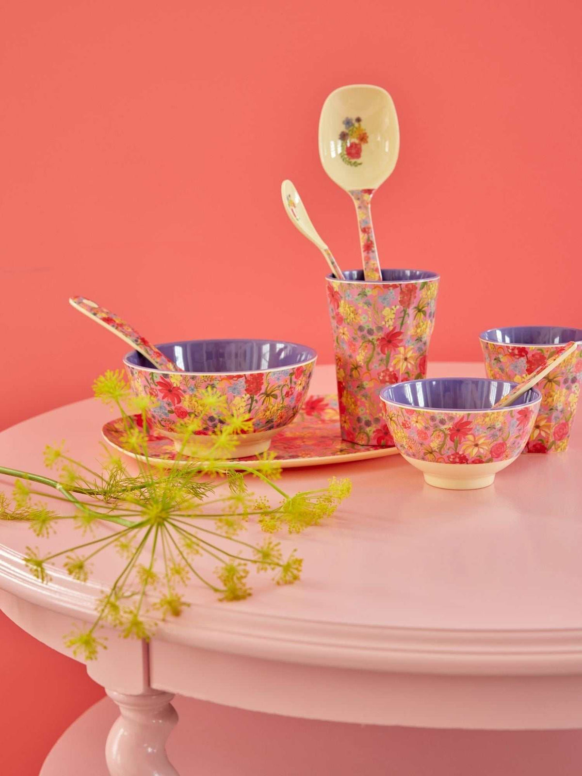 Mittlere Schale/ Swedish Flower Pink