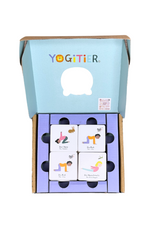 Yoga -Memory aus Holz