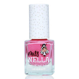 Peel-Off Nagellack Pink A Boo von Miss Nella, kindersicherer, wasserbasierter, ungiftiger Nagellack zum leichten Abziehen