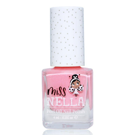 Kinderfreundlicher Miss Nella Peel-Off Nagellack Cheeky Bunny in sanftem Rosa