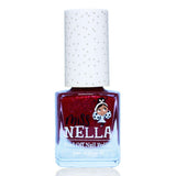 Peel-Off Nagellack Jazzberry Jam von Miss Nella in leuchtendem Pink, leicht aufzutragen und ohne schädliche Chemikalien, ideal für Kinder