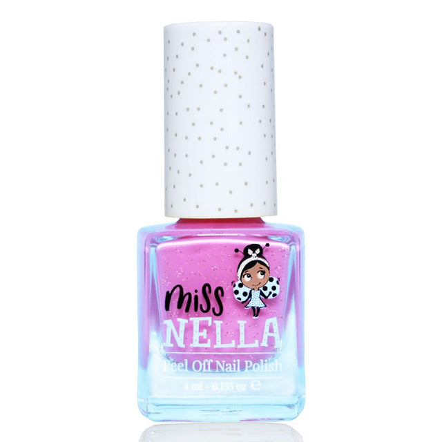 Miss Nella Peel-Off Nagellack Blueberry Smoothie kinderfreundlicher, geruchloser und umweltfreundlicher Nagellack