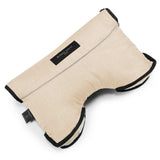 Moffy Lammfell Handwärmer in Cloud color with windproof, water-resistant fabric and reflective strip for stroller handles
