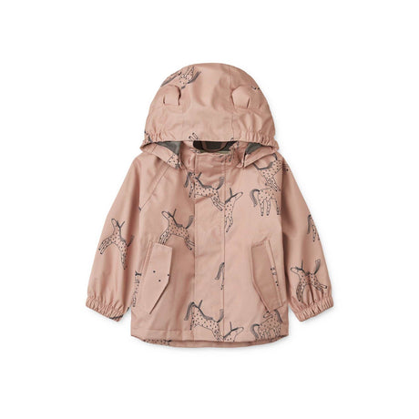 Regenjacke Manu von Liewood mit abnehmbarer Kapuze und Softshell-Material für hohen Wetterschutz