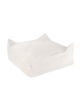 Square Ottoman/ Marshmallow