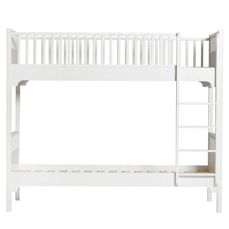 Seaside Etagenbett 90x200 mit gerader Leiter und skandinavischem Design