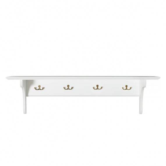 Seaside Wandregal Oliver Furniture Wandregal mit abnehmbaren Haken in schlichtem Design 90x20 cm