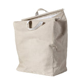 Seaside Wäschesack aus 100% Baumwolle mit zwei Tragegriffen und minimalistischem Design