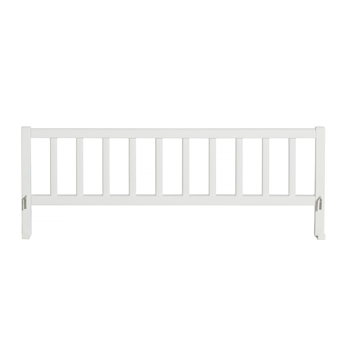 Oliver Furniture Seaside Rausfallschutz in weiß, schlichtes nordisches Design, robust und sicher, 100x38x2,5 cm, passend für Seaside Classic Betten
