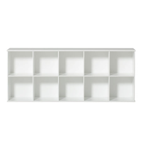 Wood Regal 5x2 Wandregal mit 10 Fächern aus nachhaltigem Holz für Kinderzimmer und vielseitige Nutzung