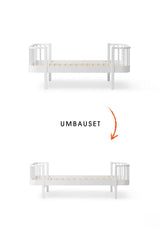 Wood Umbau-Set von Original Juniorbett zum Einzelbett