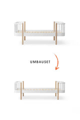 Wood Umbau-Set von Original Juniorbett zum Einzelbett