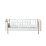 Wood Mini+ Juniorbett weiß Eiche Kinderbett nachhaltiges Design