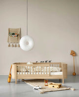 Wood Umbau-Set von Mini+ halbhohes Etagenbett zu 2 Juniorbetten/ Eiche