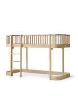 Wood Original halbhohes Hochbett, Eiche