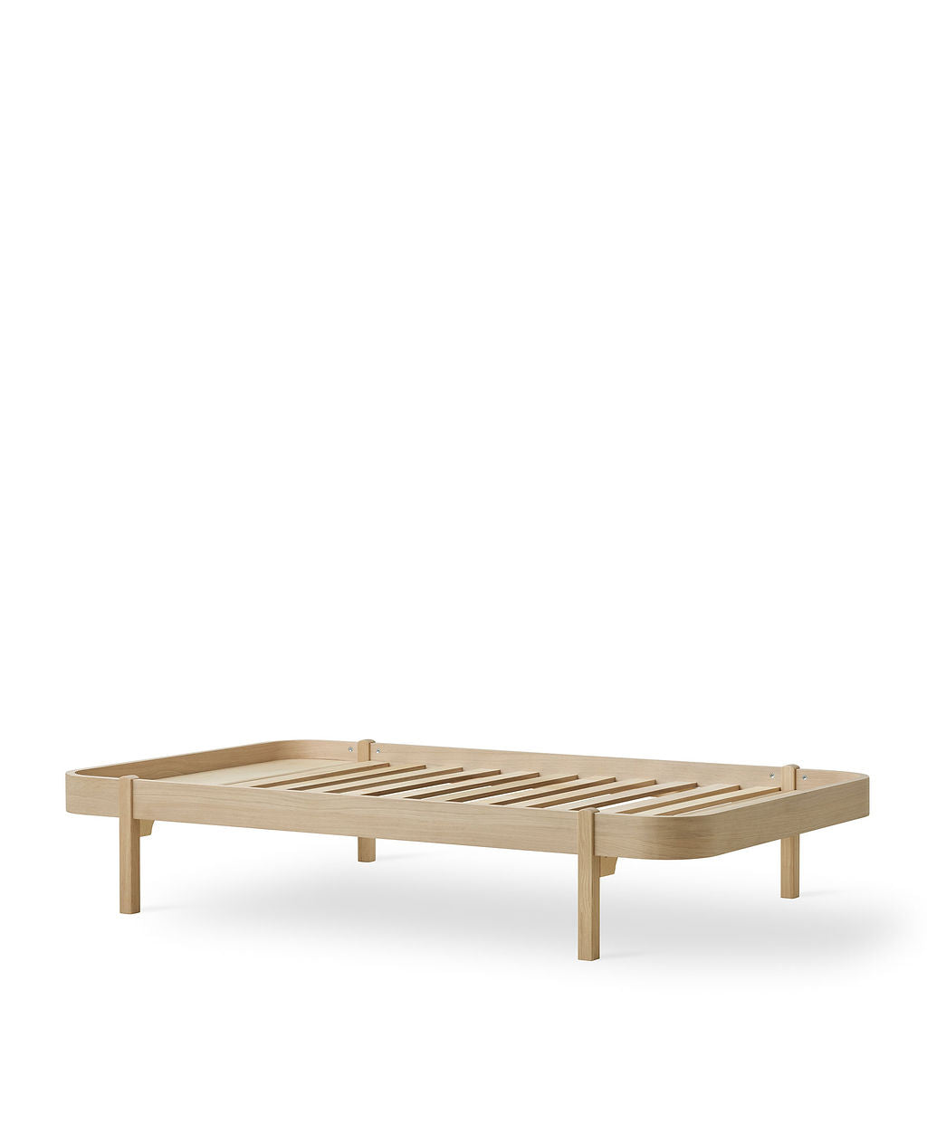 Wood Lounger Bett, Eiche