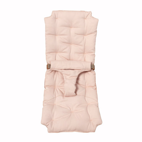 Wood Extra Babykissen rosa befestigt am Kleinkindsitz der Oliver Furniture Wippe aus Öko-Tex Baumwolle