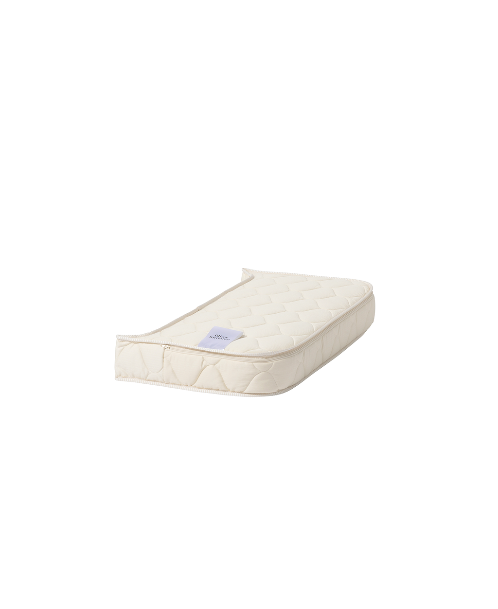 Matratzenverlängerung für Kinderbett 90x200 cm aus Oeko-Tex Kaltschaum und Bio-Baumwolle