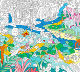 Giant Coloring Poster- Jungle