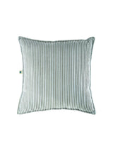 Block Cushion Peppermint Green nachhaltiges Kinderkissen aus recyceltem Cordbezug