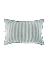 Wigiwama Kissen Peppermint Green sustainable bolster with recycled PET fabric and micro cluster fiber filling