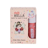 Miss Nella Kids Lippgloss Pink Secret veganer natürlicher Lipgloss mit glänzendem Farbton in recycelbarer Verpackung