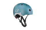 Scoot & Ride Reflective Helm XXS-S steel with reflective material and LED light for child safety