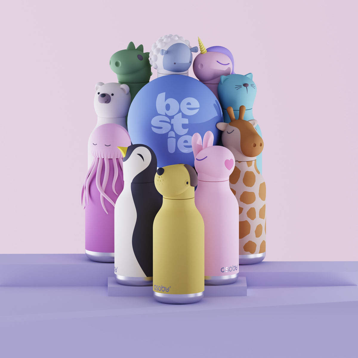 Trinkflasche Bestie- Einhorn