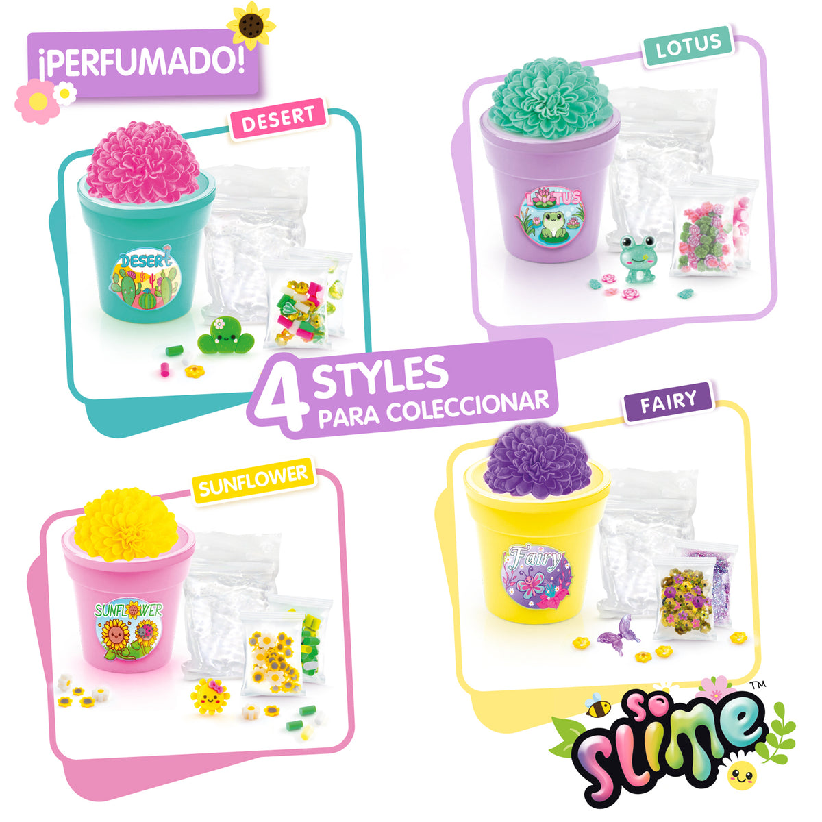 Flower Slime 1 Pot (1Stück)