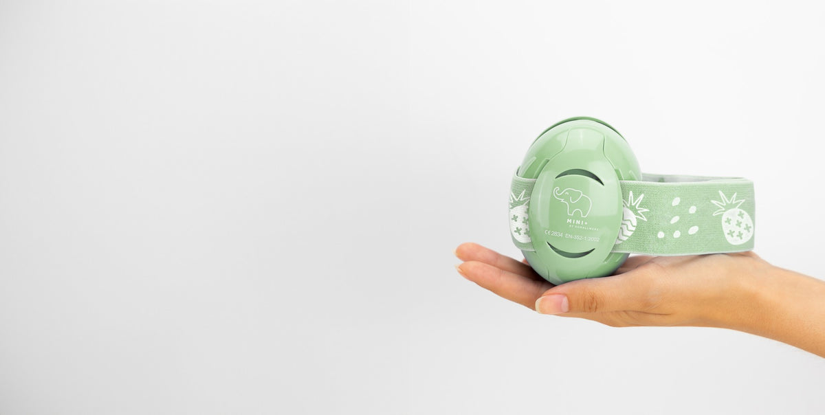 Mini+ Gehörschutz/ Matcha Green
