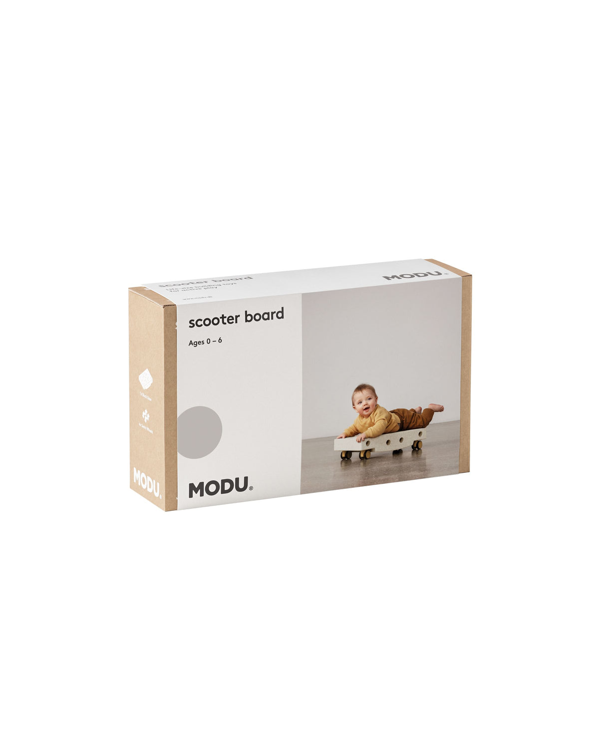 Rollbrett Sand / Gelb