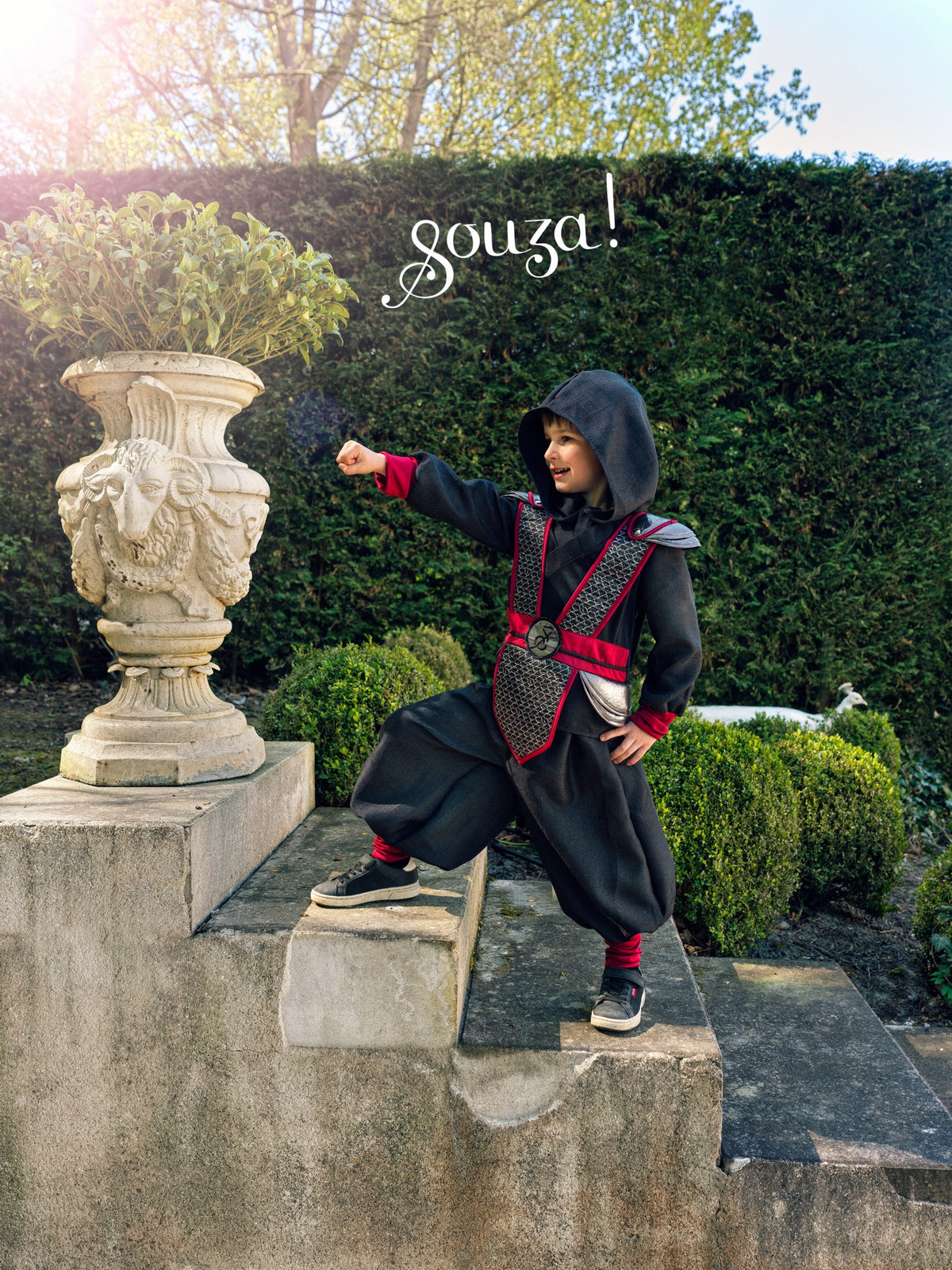 Ninja Outfit 8-10 Jahre