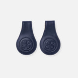 Swaddleclips aus Leder/ Navy Blue