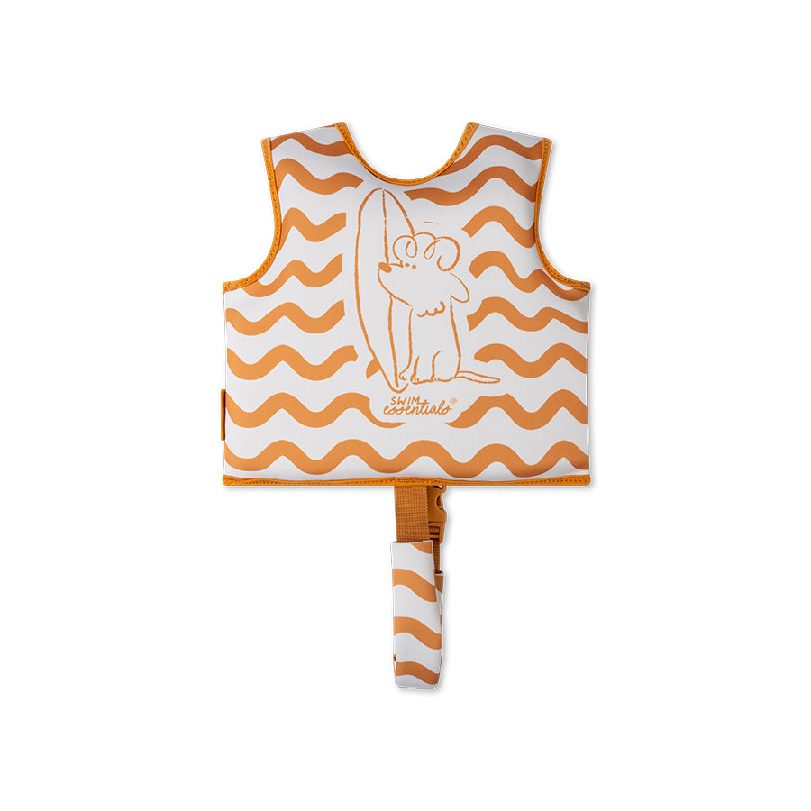 Schwimmweste Orange Surfer - 2-3  Jahre
