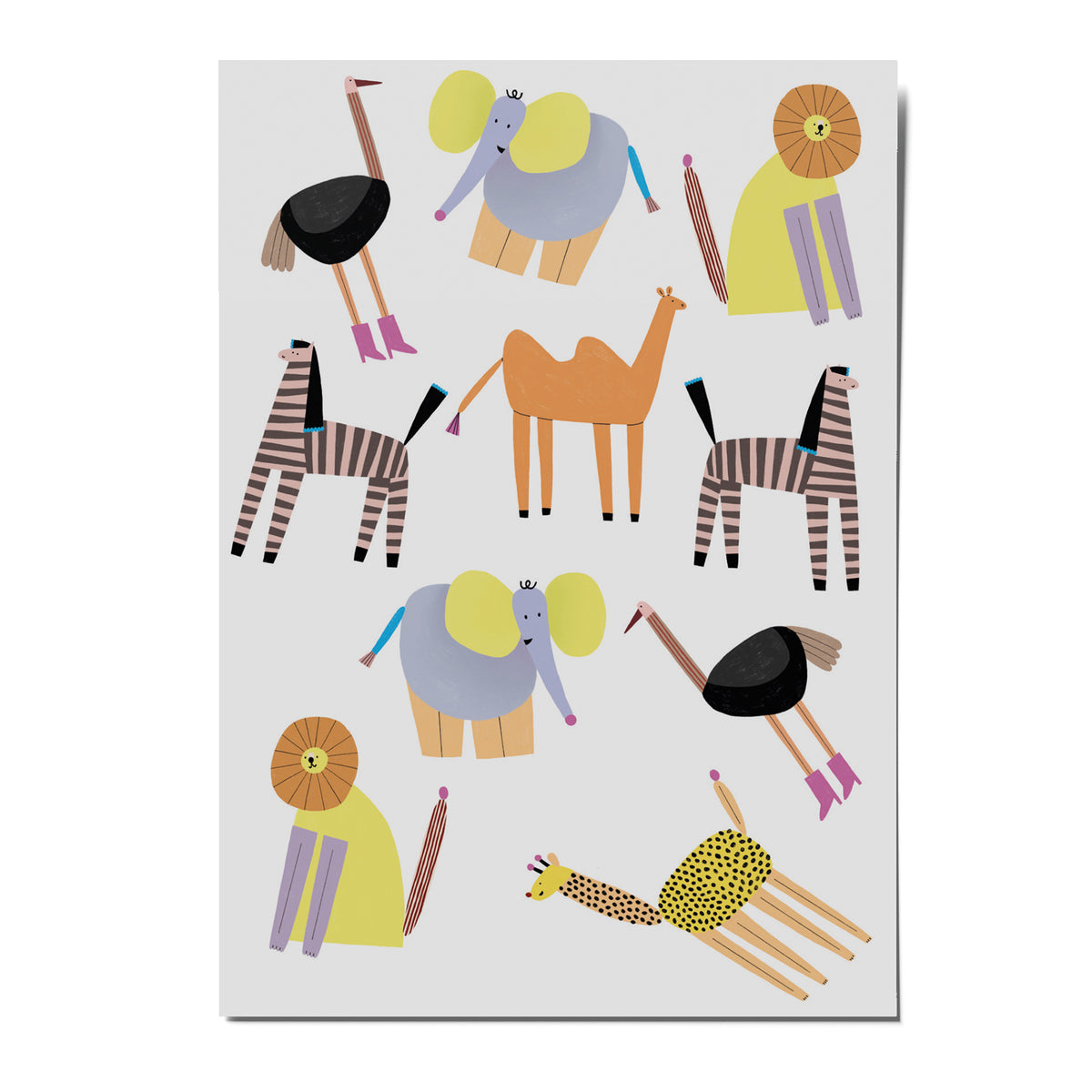 Tattoos "Safari Tiere"