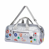 Wochenendtasche Caroline - Jetsetter Silver