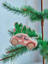 Weihnachtsanhänger -  Auto