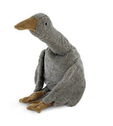 Kuscheltier & Wärmekissen Gans groß/ grau