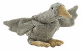 Kuscheltier & Wärmekissen Gans klein/ grau