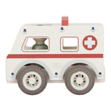 Holz- Krankenwagen