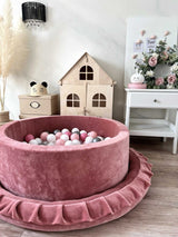 Bällebad velvetdirtypink