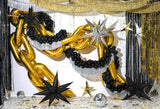 Girlande Quasten Gold