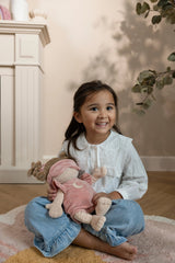 Kuschelpuppe Rosa