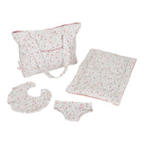 Puppenwickeltasche/ Soft Flowers