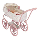 Metall Puppenwagen/ Soft Flowers