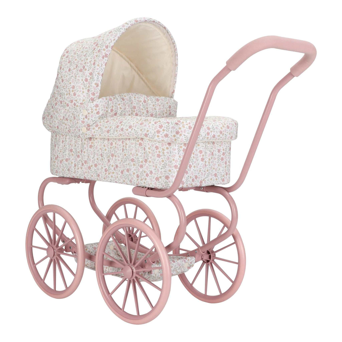 Metall Puppenwagen/ Soft Flowers