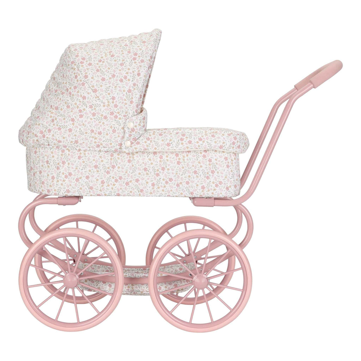 Metall Puppenwagen/ Soft Flowers