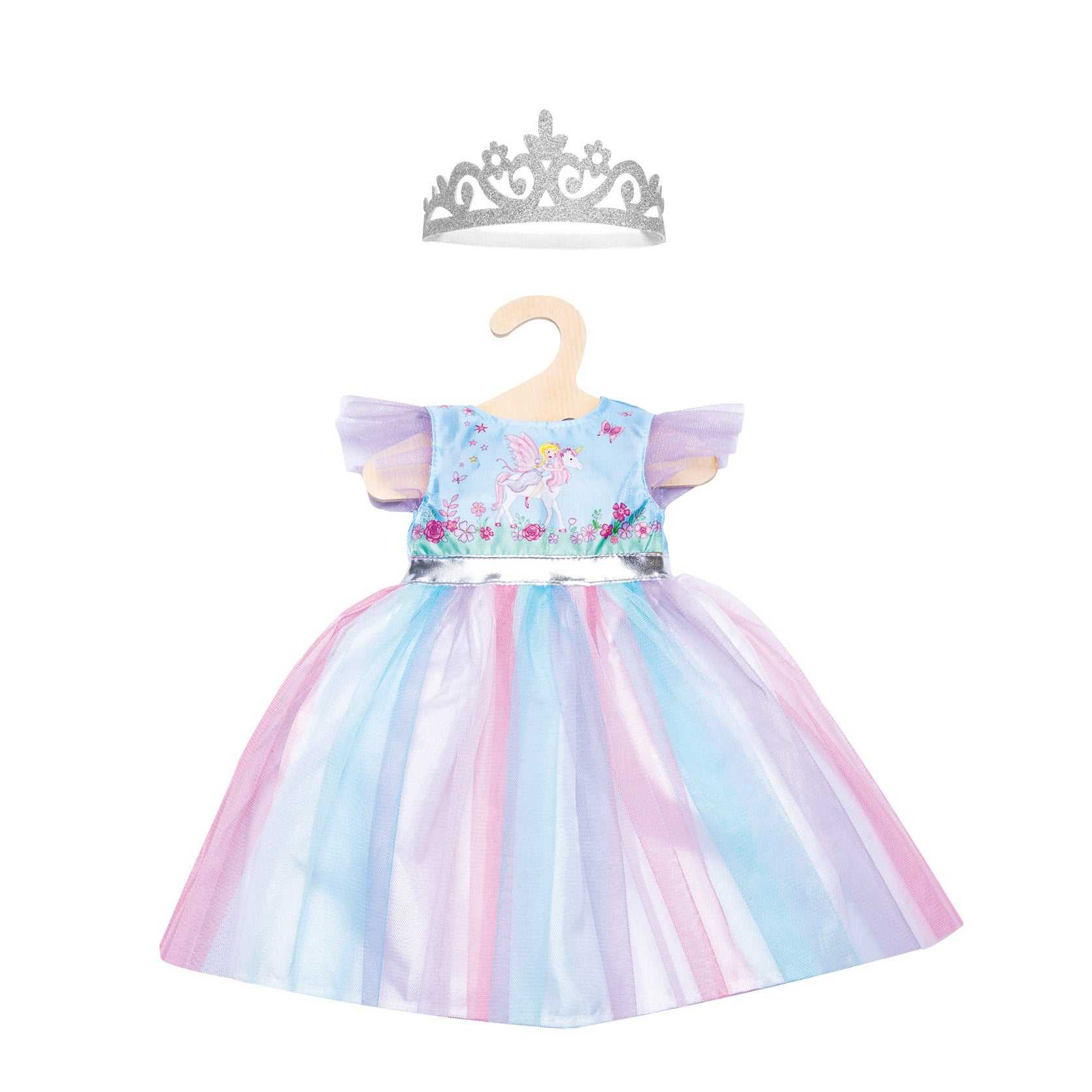 Kleid Fee und Einhorn Gr. 35-45
