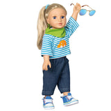Sonnenbrille/ blau verspiegelt