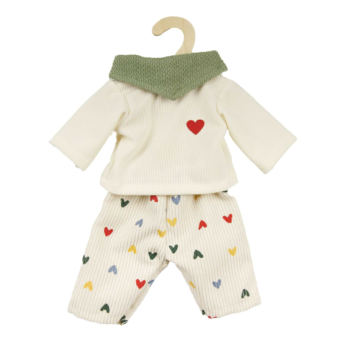 Puppen Cordhose Herz Konfetti 28-35cm